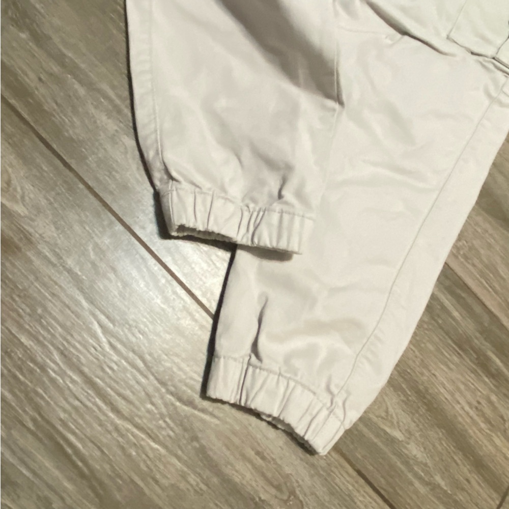 Zara XL Beige Cargo Joggers - Picture 6 of 10